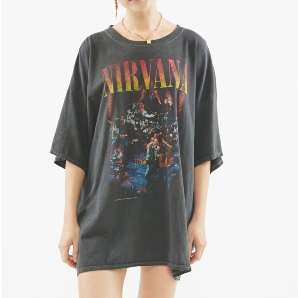 Nirvana Unplugged T-Shirt Dress